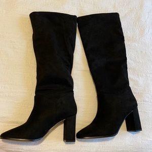 Never worn Express black boots